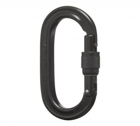 Carabiniera alpinism Black Diamond Oval keylock screwgate [0]