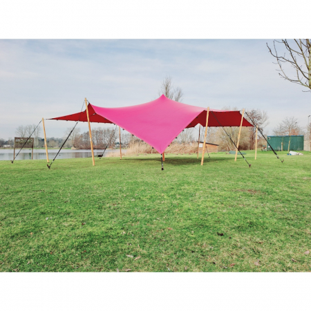 Cort stretch de evenimente tip safari African 7.5 m x 10 m, max  150 persoane, fabricat in EU [7]