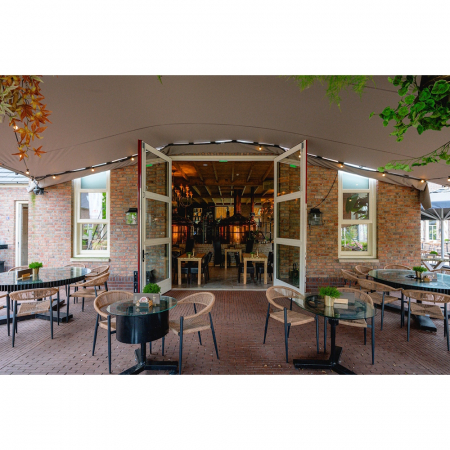 Cort de evenimente tip safari African Eurostretch 4,5m x 7,5m pentru max 65 persoane [22]