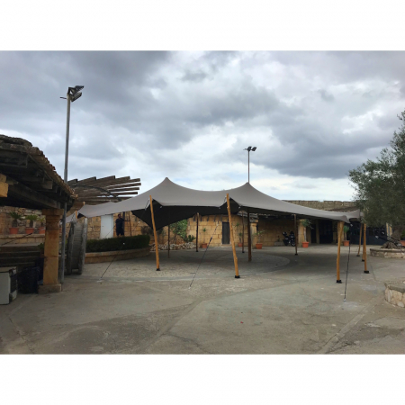 Cort stretch de evenimente tip safari African 10m x 15m, max 300 persoane, fabricat in EU [34]