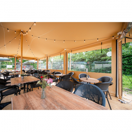 Cort de evenimente tip safari African Eurostretch 4,5m x 7,5m pentru max 65 persoane [20]