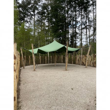 Cort stretch de evenimente tip safari African 9m x 12m, mx 220 persoane, fabricat in EU [37]