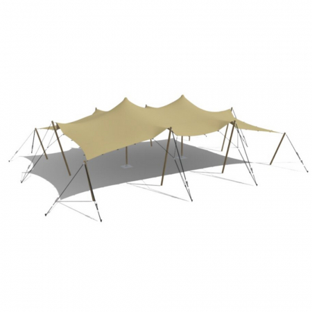 Cort safari - Cort stretch de evenimente tip safari African 9m x 12m, mx 220 persoane, fabricat in EU
