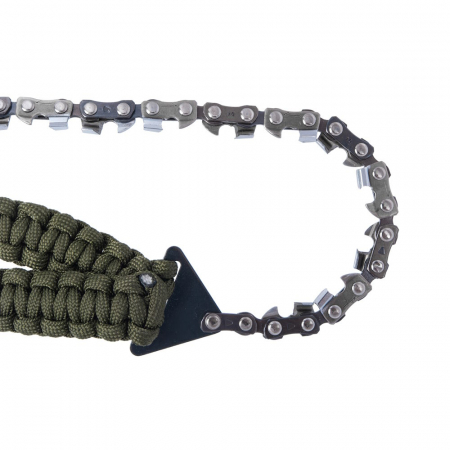 Ferastrau de buzunar Origin Outdoors cu lant, maner paracord [1]