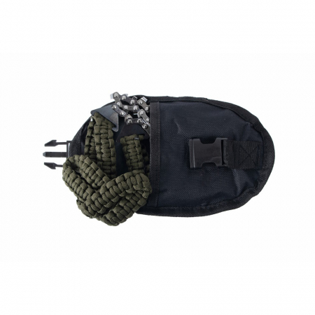 Ferastrau de buzunar Origin Outdoors cu lant, maner paracord [2]