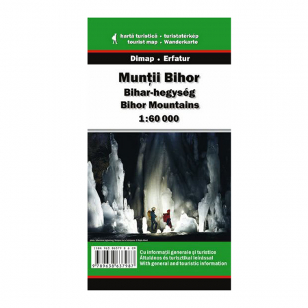 Harti turistice - Harta Dimap Muntii Bihor