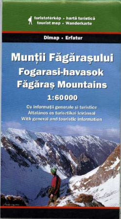 Harti turistice - Harta Dimap Muntii Fagarasului