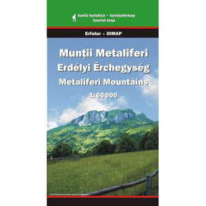 Harti turistice - Harta Dimap Muntii Metaliferi