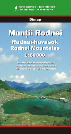 Harti turistice - Harta Dimap Muntii Rodnei