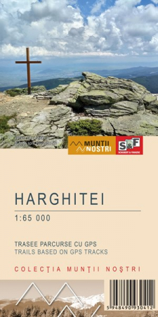 Harti turistice - Harta Schubert&Franzke Muntii Harghitei