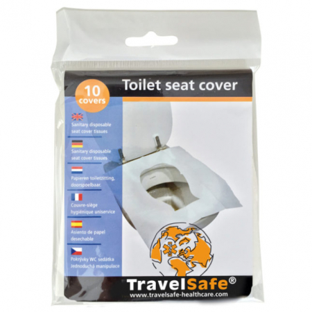 Set hartie pentru acoperirea colacului de toaleta Travelsafe TS0061, 10 bucati [1]