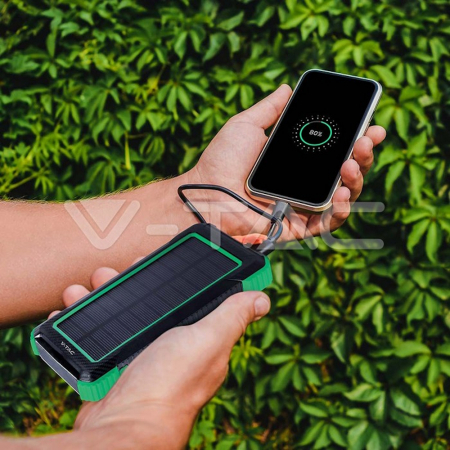 Incarcator Solar V-Tac Power Bank 10000 mAh [10]