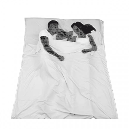 Lenjerie sac de dormit Travelsafe cotton blanket 2 persoane TS0317, 220x160cm, bumbac [1]