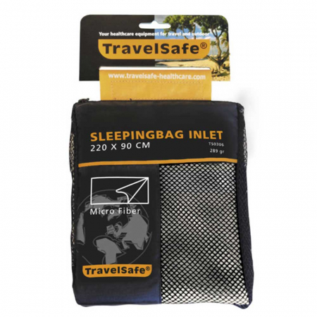 Lenjerie sac de dormit Travelsafe microfibra blanket TS0306, 220x90cm, microfibra, alb [0]