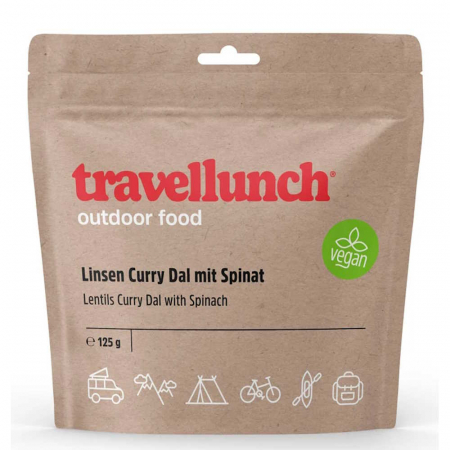Aliment instant - Mancare deshidratata Travellunch Curry Dal Spinnach- vegetarian 50172 125g