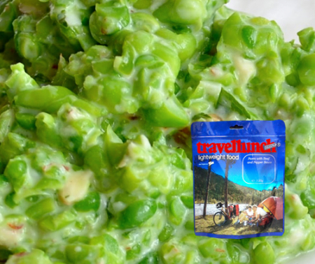 Aliment instant - Mancare deshidratata Travellunch Green Pea Mash with Ham 50142E 125g