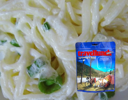 Aliment instant - Mancare deshidratata Travellunch Pasta in Creamy Souce with Herbs - vegetarian 50151E 125g