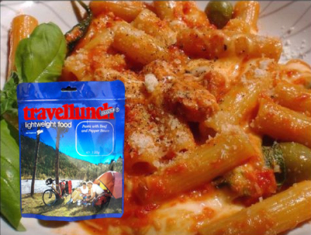 Aliment instant - Mancare deshidratata Travellunch Pasta with Olives - vegetarian 50124E 125g