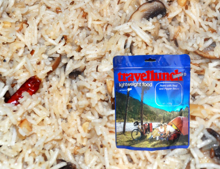 Aliment instant - Mancare deshidratata Travellunch Vegetable Risotto - vegetarian, gluten free 51143GE 125g