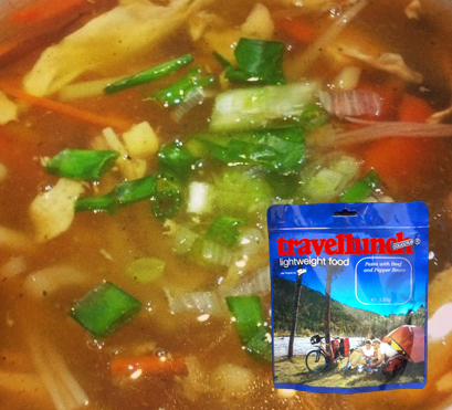 Mancare liofilizata Travellunch Spicy Indonesian Chicken Soup 50269 2x500ml [0]