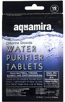 Pastile purificare apa Aquamira [0]