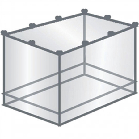 Plasa tantari TravelSafe TS0103, forma rectangulara, 220x105x200cm, alb [2]