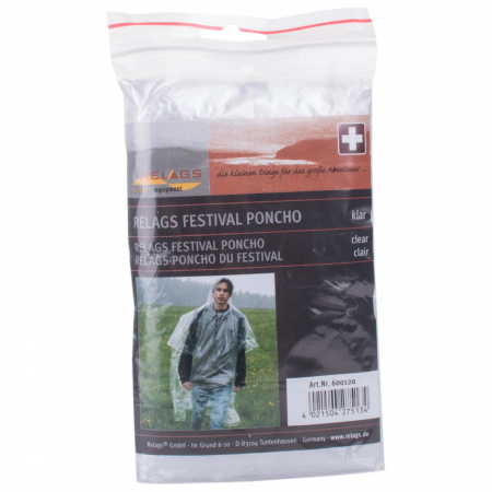 Poncho Basic Nature simplu transparent [2]