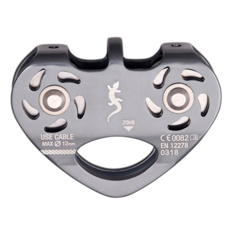 Scripeti - Scripete Fixe Tandem Cable, pentru cablu otel