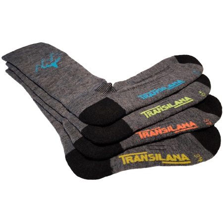 Set 2 perechi de sosete iarna cu lana merino 40% Transilana TRS001 [8]