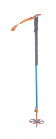 Set bete telescopice Pinguin Tour Long, 2 bucati, 86-150cm, 570g, albastru/portocaliu [1]