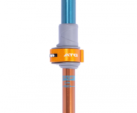 Set bete telescopice Pinguin Tour Long, 2 bucati, 86-150cm, 570g, albastru/portocaliu [3]