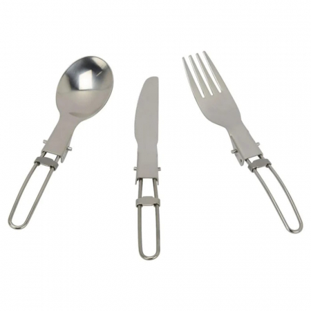 Bucatarie de tabara - Set tacam pliabil Gogas 3 piese