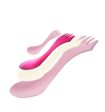 Bucatarie de tabara - Set tacam Light My Fire Spork Family Happy