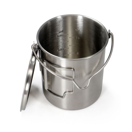 Set Vase Inox Campig cu capac Origin Outdoors, 750 ml [2]