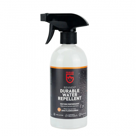Reparatii-reconditionare - Solutie impermeabilizare corturi, jachete, bocanci, rucsaci Gear Aid Revivex 36225, 500ml