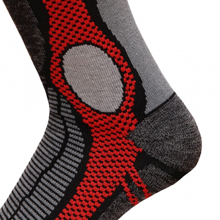 Sosete de iarna cu lana merino 55% Apasox Marmolada [2]