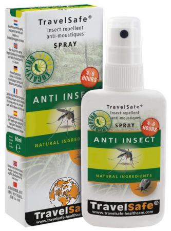 Igiena de tabara - Spray antiinsecte TravelSafe TS0242, 60ml