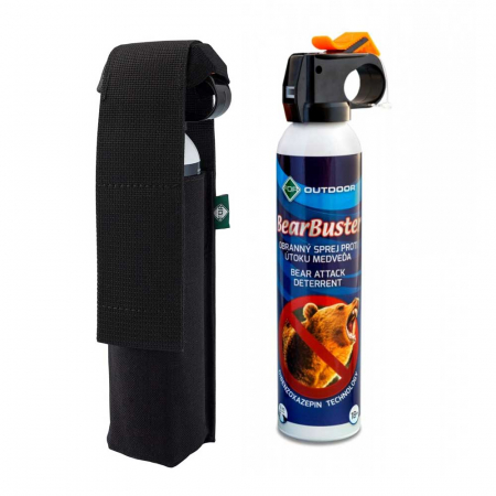 Spray autoaparare impotriva ursilor Foroutdoor Bearbuster, cu husa, 150ml [0]