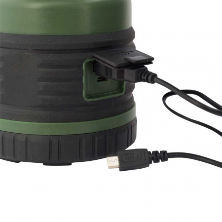 Lanterna reincarcabila 1000lm cu acumulator 4000mah, functie powerbank cu port USB, Eurotrail Leon 1000 ETLT1176 [1]
