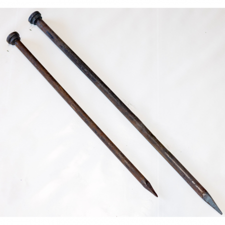 Cort safari - Tarus din fier forjat 800 x 25 mm pentru cort stretch de evenimente tip safari