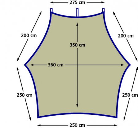 Tenda Eurotrail Carside ETTE0626, 360x350cm [2]