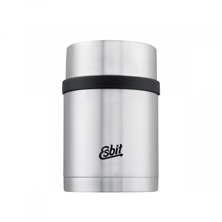 Bucatarie de tabara - Termos mancare Esbit Sculptor 750ml FJ750SC-S, steel matt