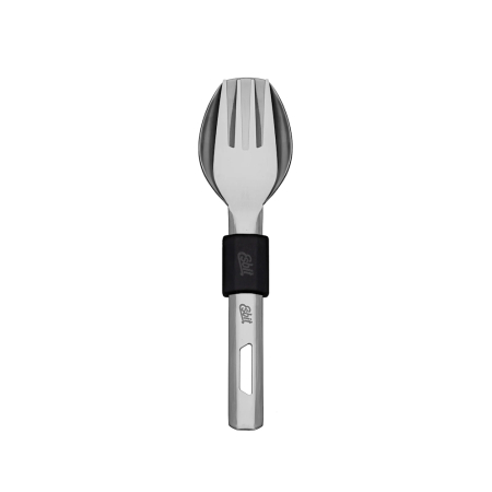 Termos pentru mancare solida si supa cu set tacam Esbit  FJ500-BK-2SL-S, negru, inox, 500ml [3]