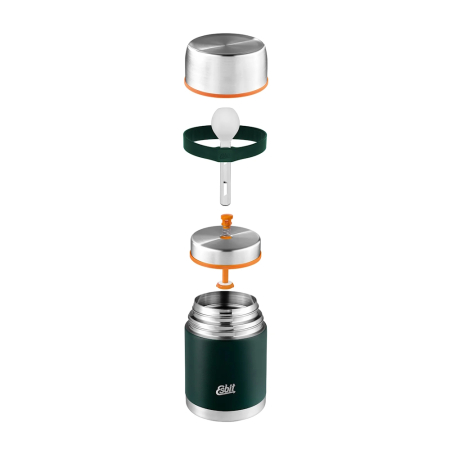 Termos pentru mancare solida si supa cu set tacam Esbit  FJ500-FGN-2SL-S, verde, inox, 500ml [2]