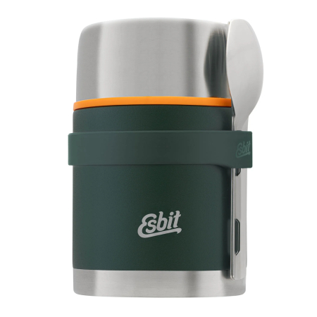 Termosuri - Termos pentru mancare solida si supa cu set tacam Esbit  FJ750-FGN-2SL-S, verde, inox, 750ml