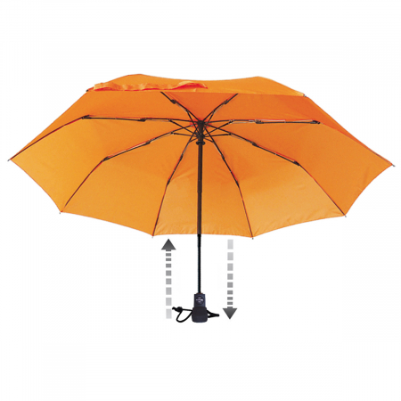 Umbrela trekking pliabila EuroSCHIRM Light Trek automatic 3032, Ø98cm, 295g, busola, husa, pliabila, rezistenta vant 100 km/h [2]