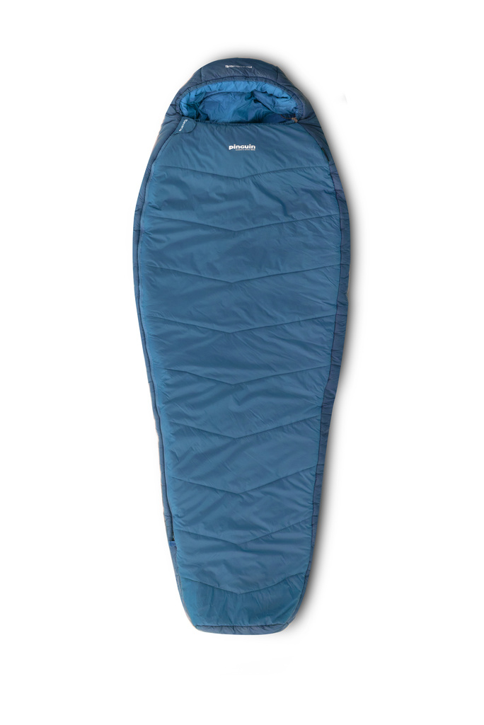 Sac de dormit Pinguin Savana PFM (5 0 -15 C), 1.3kg, latime 85 55cm Dreapta, Albastru, 195 cm, 8592638236453