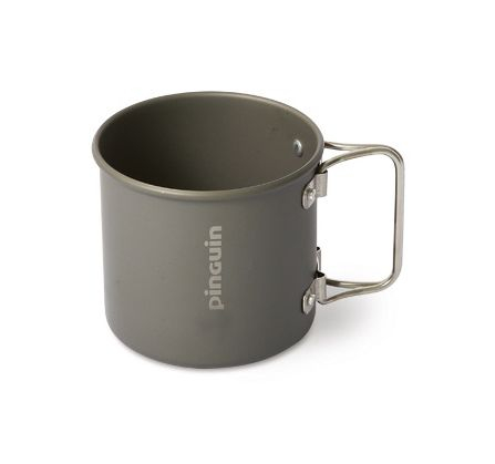 Bucatarie camping - Cana aluminiu Pinguin 350 ml