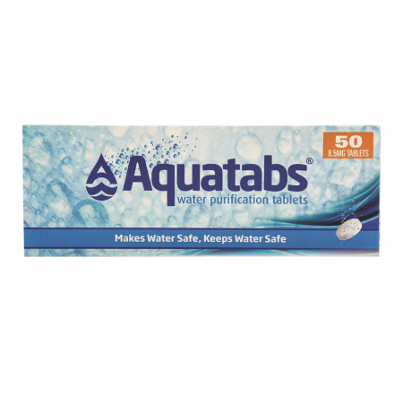 Purificare & filtrare apa - Pastile purificare apa Medentech Aquatabs 50 bucati