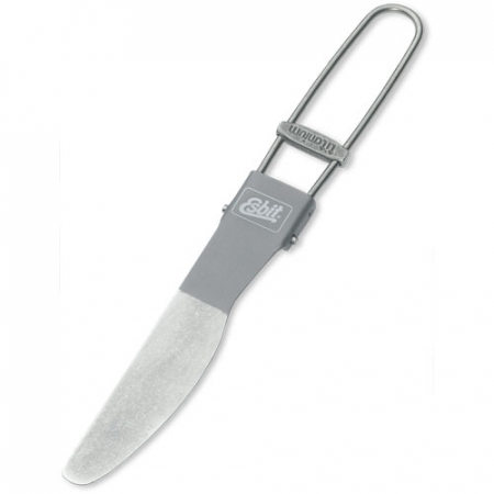 Tacamuri camping - Cutit pliabil Esbit titaniu